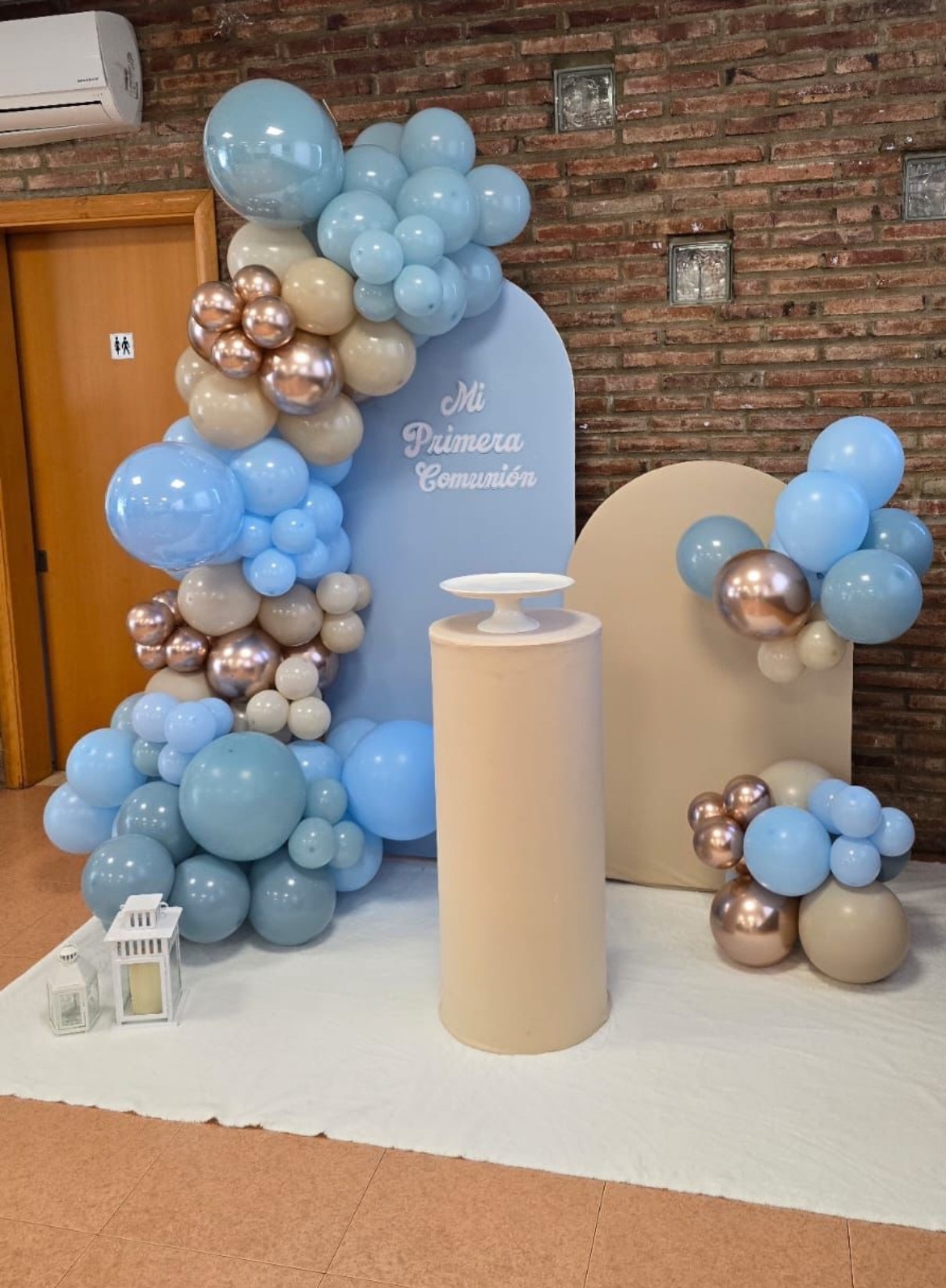 Decoración bautizo comunión